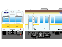 国鉄103系（その7・1200番台・中央総武緩行・東西線）のペーパークラフトへ