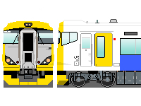 JR東日本E257系（その3・房総エクスプレス）のペーパークラフトへ