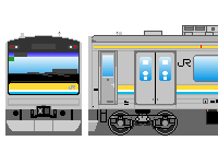 JR東日本205系（その21・鶴見線）のペーパークラフトへ