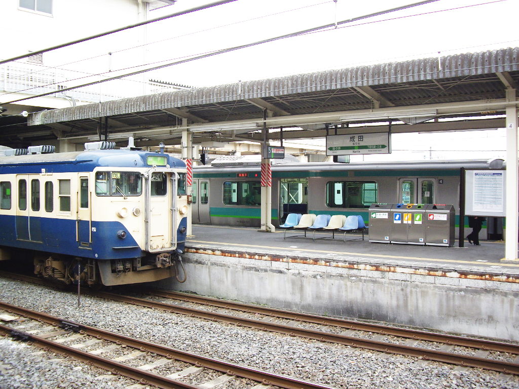 房総なう・千葉駅の113系と211系2010-1009