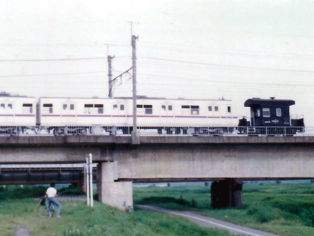 営団8000系東西線用甲種回送1987-1003