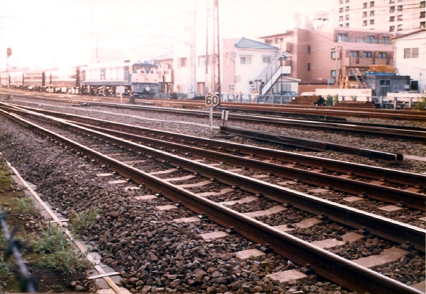 かいじ国体・撮り損ねたお召列車1986-6401