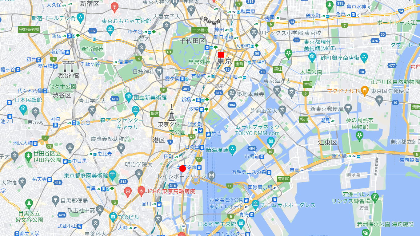 東京・芝浦「なぎさと運河とモノレール」2021秋-1001