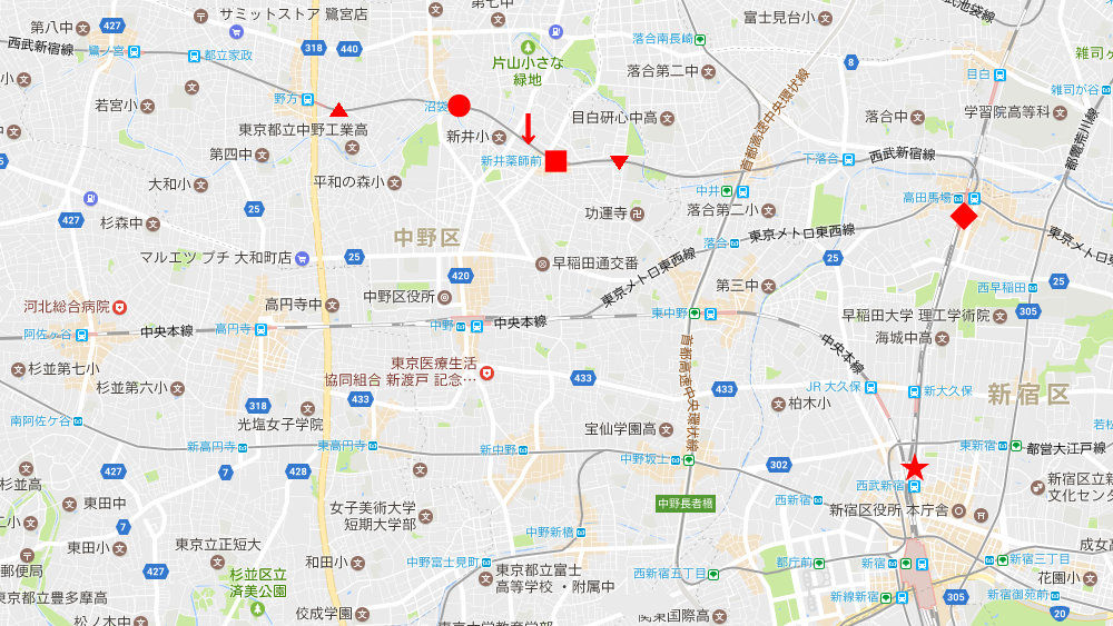 東京都中野区・新井薬師前の崩壊住宅2023秋-1002