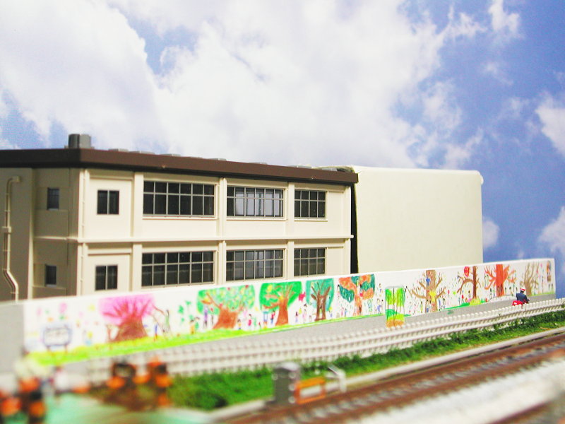 東京都中野区立新井小学校の壁画