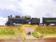 D51形の石炭貨物列車1