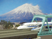 東海道新幹線と富士山