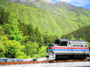アメリカの原生林（Amtrak）