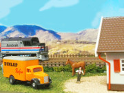 アメリカの農村（Amtrak）