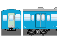 国鉄101系（ブルー・京浜東北線2）のペーパークラフトへ