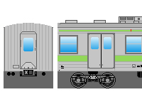 国鉄205系（その1-2・初期型・山手線）のペーパークラフトへ