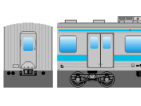 国鉄205系（その3-2・京阪神緩行線）のペーパークラフトへ