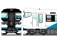 JR東日本E257系（その6）のペーパークラフトへ