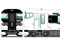 JR東日本E257系（その9・波動輸送用）のペーパークラフトへ