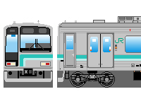 JR東日本205系（その10・相模線）のペーパークラフトへ