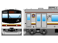 JR東日本205系（その15・日光線）のペーパークラフトへ