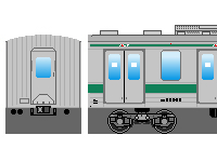 JR東日本205系（その4-2・埼京・川越線）のペーパークラフトへ