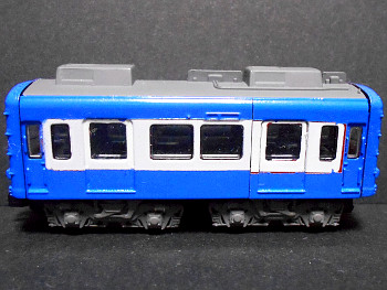 「京急電鉄800形BLUE SKY DHARMA（ウソ電）」車両全体像