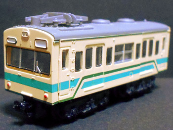 「JR東日本101系南武支線」車両全体像