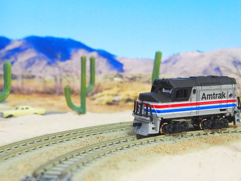 「アムトラック（Amtrak）FP80」車両全体像