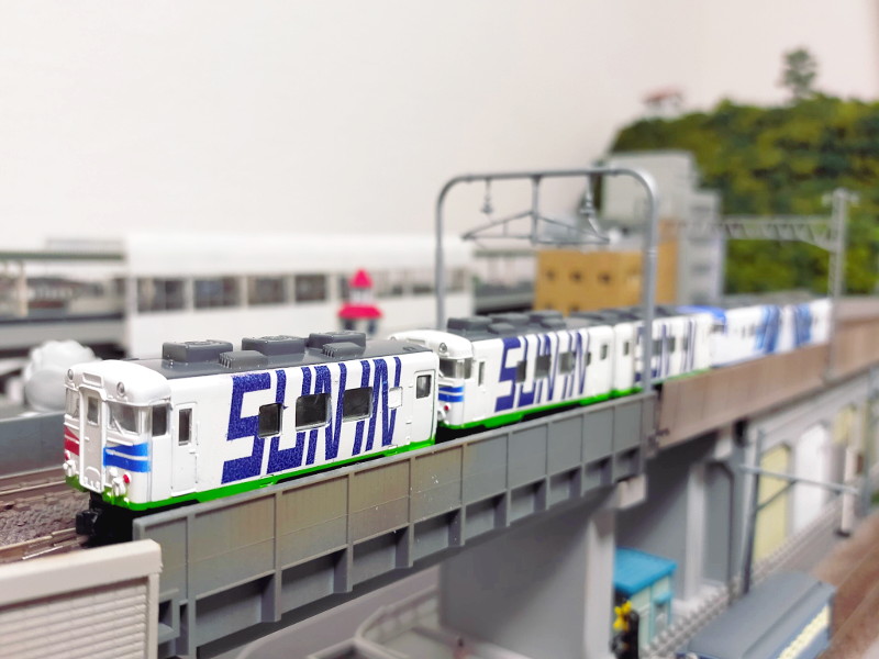 国鉄末期製のお座敷列車「ふれあいSUN-IN」