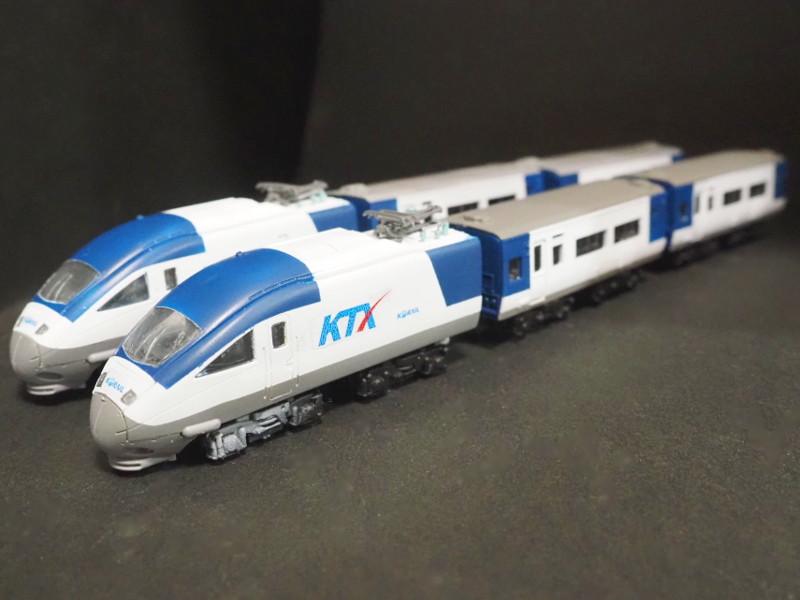 「韓国高速鉄道（KTX）（ウソ電）」編成全体像