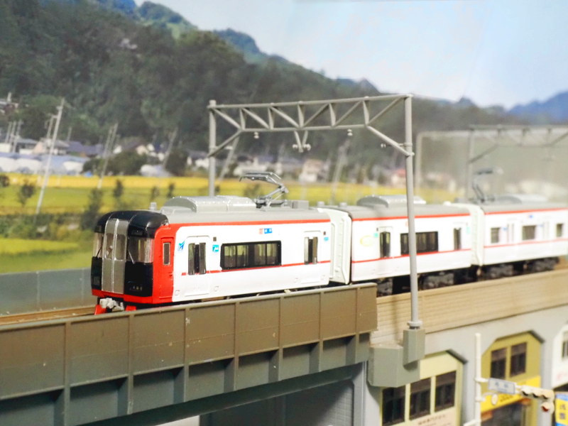 「名古屋鉄道2200系新塗装」編成全体像