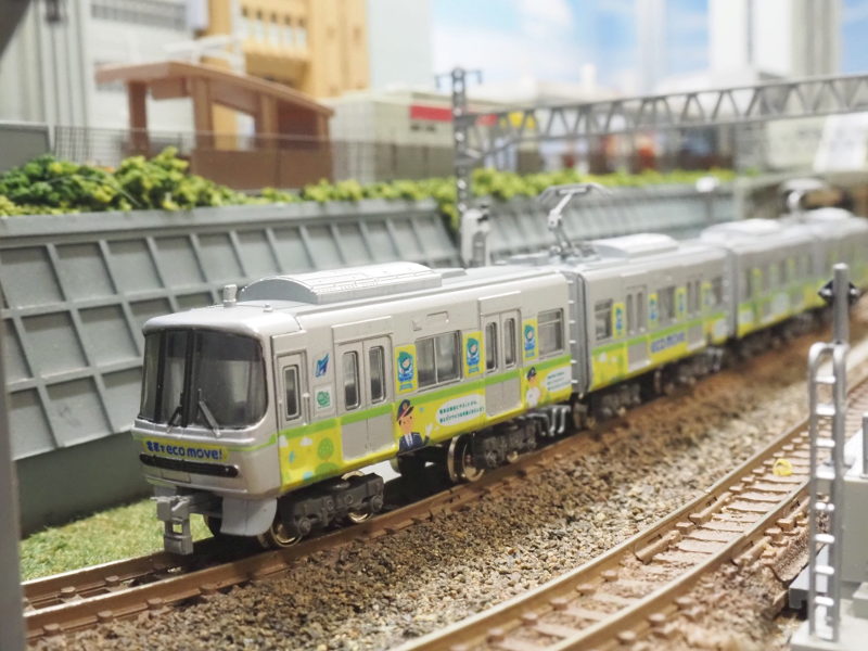 「名古屋鉄道3300系エコムーブトレイン（8代目）」編成全体像