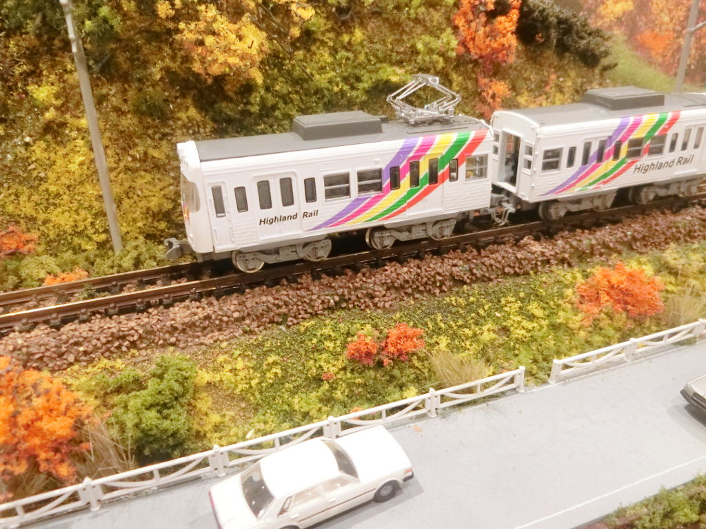 秋の松本電鉄（アルピコ交通）上高地線