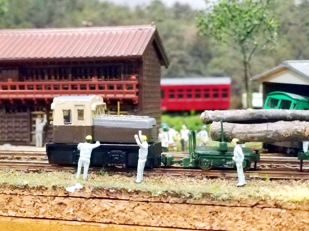 「たかし」隊員のNナローの森林鉄道